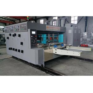 Edge Leader Corrugated Box Printing Machine With Slotter Knife 2000mm