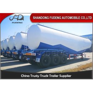 Mechanical 3 Axle W Shape Bulk Cement Tanker Trailer