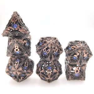 Lightweight Polished Edge RPG Dice polyhedral Dice Light weight GST Multipurpose