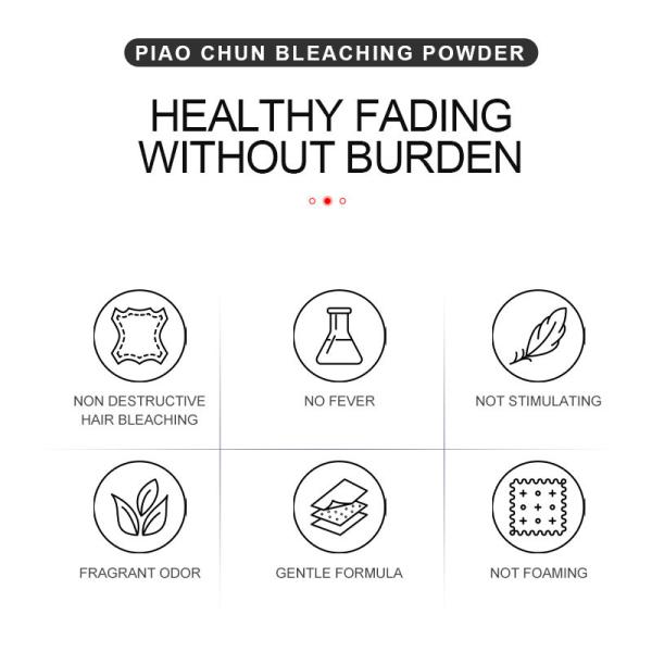 Piaochun Hair Bleaching Powder packaging