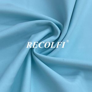 High Colorfastness Recycled Polyester Spandex Knit Fabric Workout Yoga Bottoms