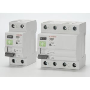 UKCA 30mA-300mA Residual Current Circuit Breaker RCCB Type EV 10kA