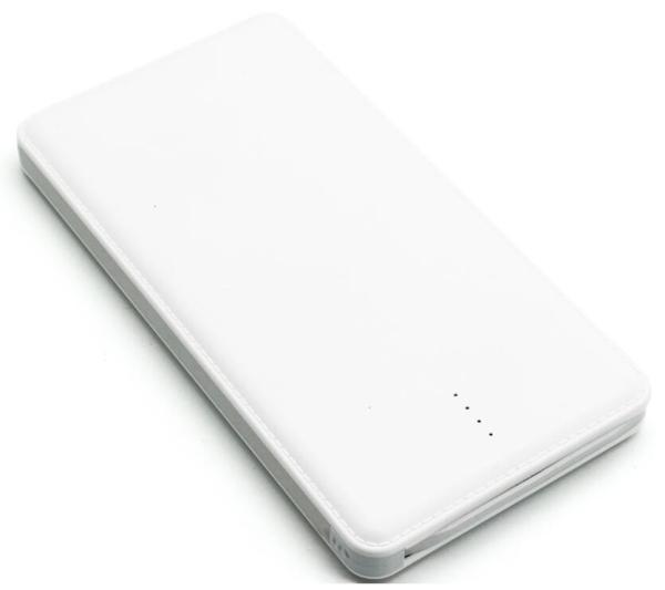 10000mAh wireless charging power bank, with 4 LED light display power level,