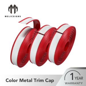 F Shape Flexible Color Steel Metal Trim Cap  Channel Letter Materials