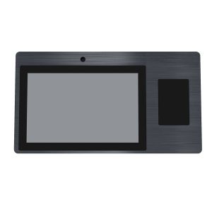 Cheap 10.1&quot; terminals all-in-one solution touch panel PC with NFC RFID card reader built-in Web camera for door entrance attendance management for sale