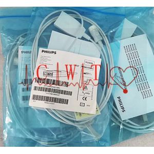 NIBP SPO2 ECG Machine Parts PHiliph M1668A Ecg Cables And Leadwires