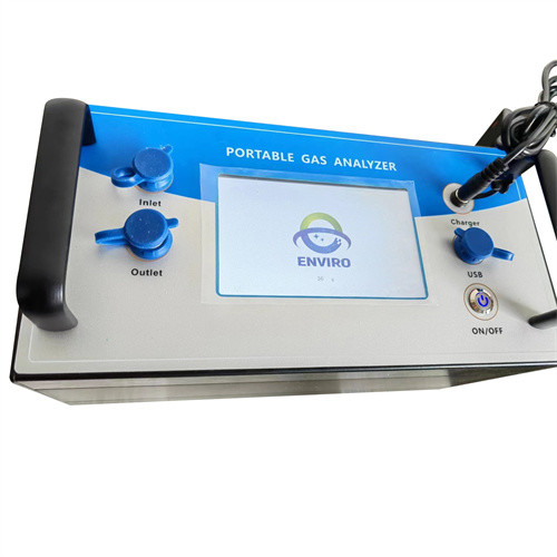 Multi Component Gas Analyzer Instrument Portable CO2 And O2 Analyser Built In