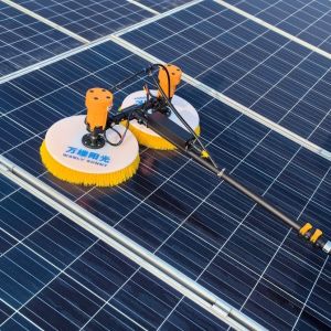 Physical Cleaning Principle Electric Solar Panel Cleaning Kit for Improved