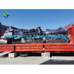 Marine Salvage Rubber Ship Launching Airbag Floating inflatable