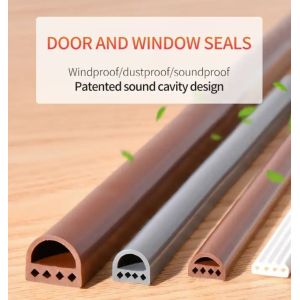 60 Shore A Hardness Four-hole D-shaped Silicone Strips for from Leading Raw