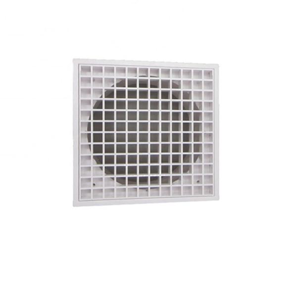 Quality Wall Air Vent Square Tumble Dryer Extractor Fan ABS Vent Louver Outdoor Plastic Air Outlet wholesale