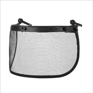 Cheap Replaceable Metal Mesh Visor For Industrial Protection Wire Mesh Face Shield Splash-Proof Face Visor For Forestry Helmet for sale