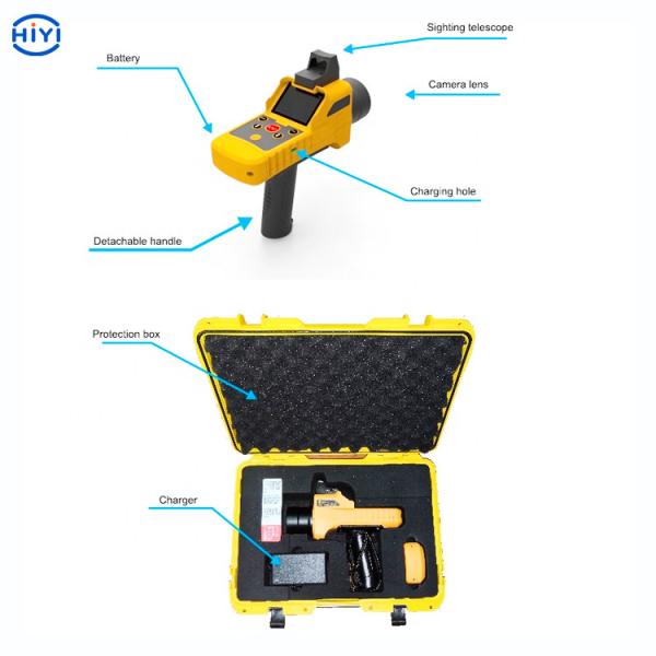 Natural Gas Handheld Laser Methane Detector APP Monitor IP54 Waterproof High Sensitivity