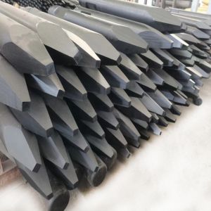 Mining Type Wear-Resistant Gun Head Slotted Extension Hammer Breaker 1600mm