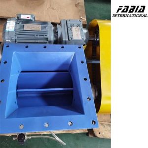 China Discharge Valve Stainless Steel Construction Low Leakage Rate For Dust Removal System And Equipment on sale