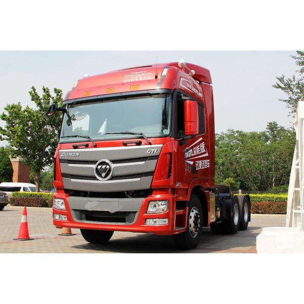 Quality Used  Fast Gearbox Tractor Head Foton Auman 430hp 10 Wheels Cummins Engine Heavy Load Mining Conditions wholesale