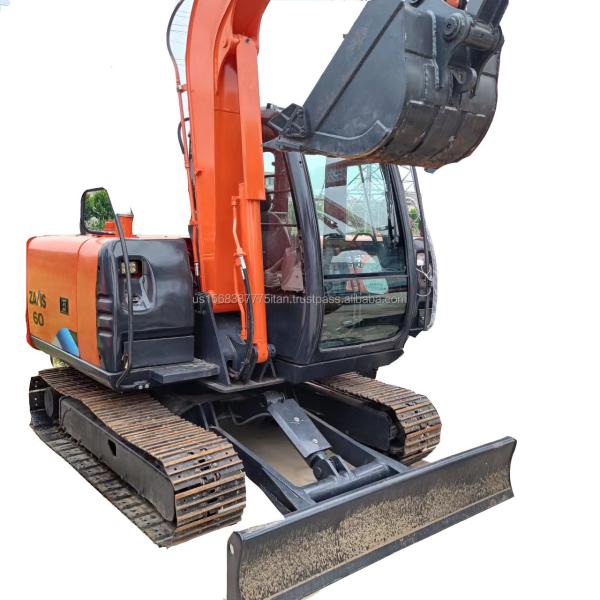 40.5 kW Power Hitachi ZX60 6ton Mini Excavator with Original Hydraulic Valve