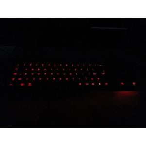 Waterproof Kiosk Illuminated Metal Keyboard With Trackball And 64 Led-Backlit