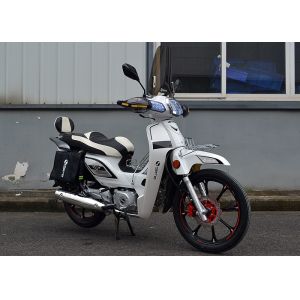 4 Gear Super Cub C100 Motorcycle 150KG Max Load Weight Disk / Drum Break