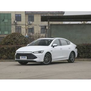 Stocked BYD Qin Plus DMI for Hybrid Electric Vehicle Car and 5 Seats