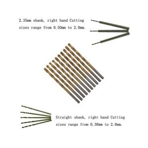 Buy cheap HSS Drill Bits High Speed Steel Fully Ground DIN338 0.1-3mm from wholesalers