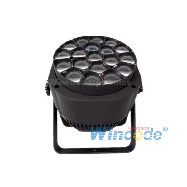 Moving Head LED Par 19*15W RGBW 4 in 1 Bee Eye Zoom with Hoheycomb Lens and