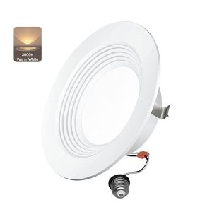 Flicker Free LED Ceiling Flush Recessed Ceiling Lights 3000k 650lm For Bedroom