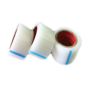 China 30-50 Mic PE Protective Film Tape Transparent Plastic Sticky Type No Residue on sale