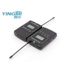 Multimedia Playback Tour Guide Headset System , Convenience Audio Tour Devices