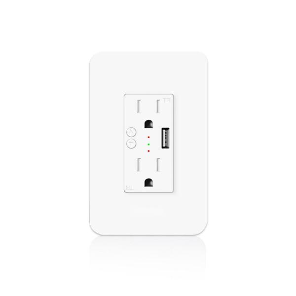 Quality Wifi Electrical Outlet Works With Alexa & Google Assistant wholesale