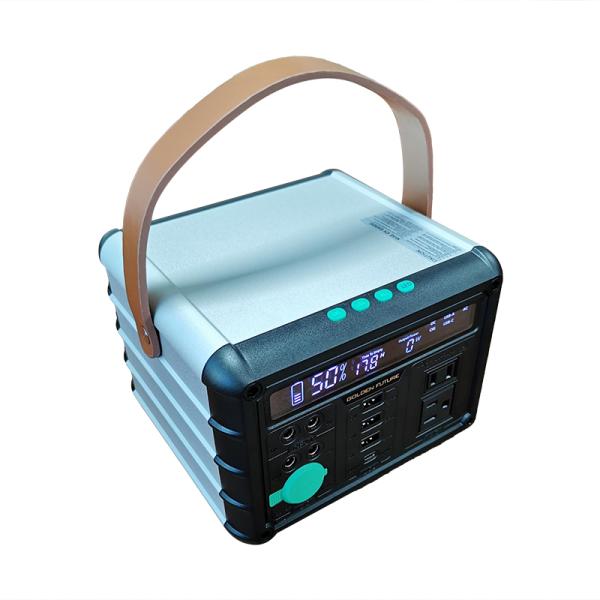 Multi Function Outdoor Solar Generator Portable Power Station 300w Li-Ion Battery