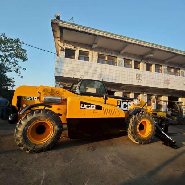 Quality Used JCB 540 Telehandler Good Condition Second Hand Extendable Boom Forklift with Telescopic Boom Loader wholesale