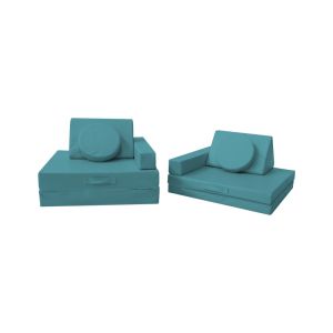 10PCS Modular Foam Play Couch Set No Inner Liner For Living Room