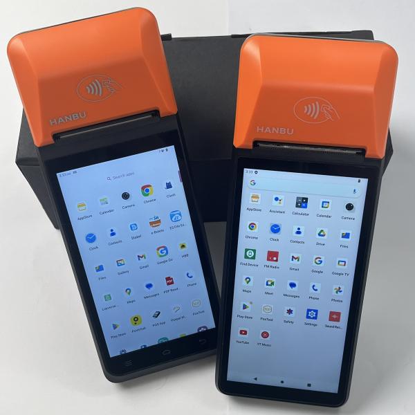 Quality Restaurant Payment Terminal Customized Handheld POS Machine Android 12 With Dual Sim Card Slot wholesale