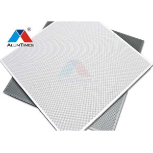 Straight Edge Lay In Ceiling Panels 603×603mm With PE PVDF Powder Coating