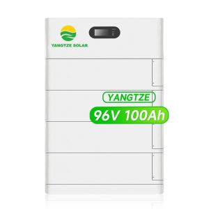 Cheap 96V 100Ah Stackable Battery Storage Lithium Energy With Master Integrated Combiner Box for sale