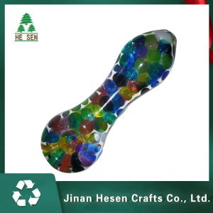 China HESEN 5 Inch Pyrex Smoking Glass Hand Pipe on sale