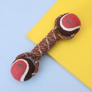 Indestructible Dog Rope Dog Knot Toys Molars Interactive Bite Resistant Cotton