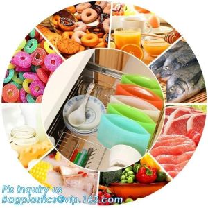 Reusable Leakproof Zipper Preservation Airtight sandwich Zip lockkk Cooking