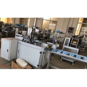 Fully Automatic non woven Face Mask Making Machine , Earloop Welding Medical