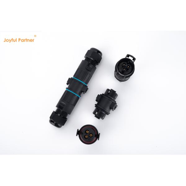 Quality M19 3 Pin Electrical IP68 Quick Connector 2 Way Outdoor Extension Cord Connector wholesale