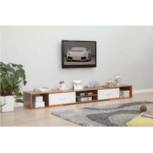 Different Kinds Of Particle Board TV Stand Melamine Paper Coated Panels 16mm