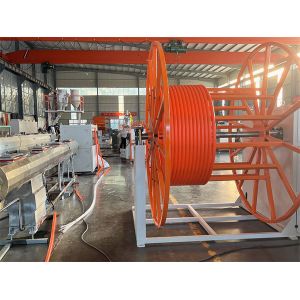 Long-Lasting Plastic Pipe Plastic COD silicon Core Pipe Machine with PLC Control