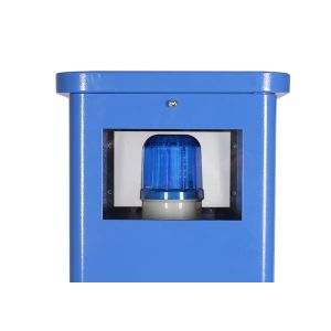 SOS Solar Power Emergency Phone LED Blue Light For Malls / Campuses / Open Areas