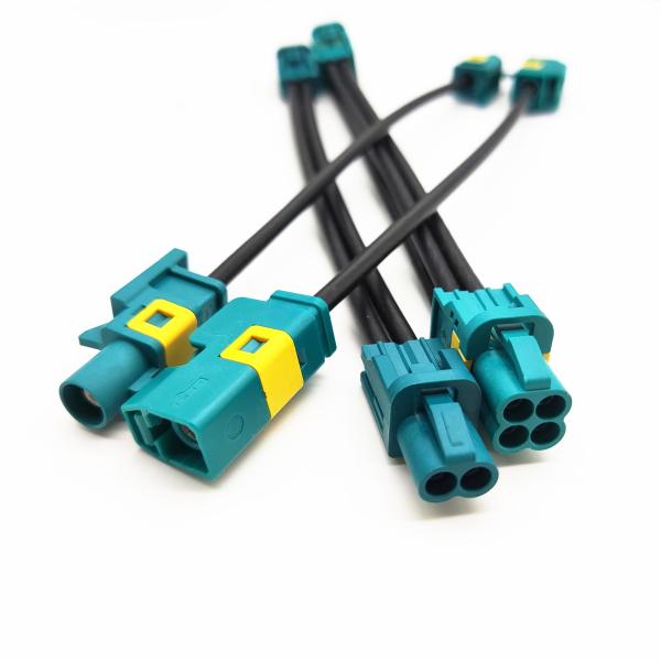 50ohm Code FAKRA Z RF Coaxial Cables Pigtail Fakra Female Jack To Fakra Z Male