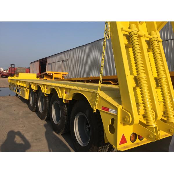 Quality 60T 100T 4 Axle Gooseneck Lowboy Trailer wholesale