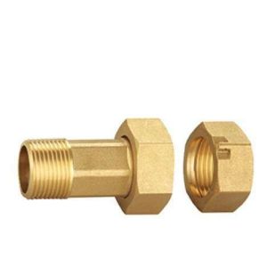Eco Friendly Water Meter Coupling With Lead Free Bronze or Brass Material