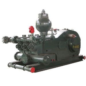F Series Horizontal 3-Cylinder Single Acting Piston Drilling Mud Pump For