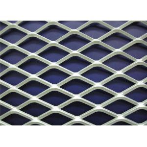 Aluminum Plate 0.5m Expandable Wire Mesh 12m Expanded Aluminium Mesh
