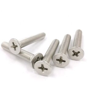 DIN965 Cross Recessed Countersunk Flat Head Machine Screws
